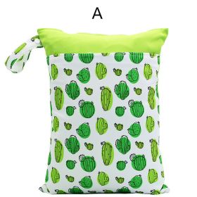 Baby Waterproof And Reusable Diaper Storage Bag (Option: A)