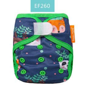 Newborn Concealed Button Adjustable Cloth Diapers (Option: EF260 style)