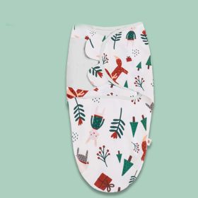 Baby Print Cotton Kickproof Sleeping Bag (Option: Animal Paradise-0to3months)