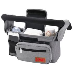 Baby Stylish And Versatile Storage Bag (Option: Gray-34X12X15cm)