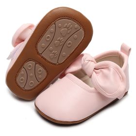 Fashion Toddler Bow Princess Shoes (Option: Pink-Inner Length 11cm)